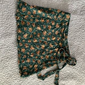 American Eagle wrap mini skirt